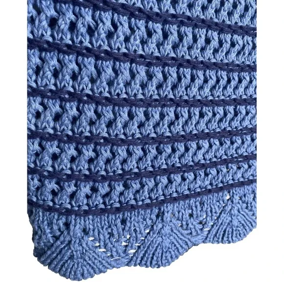 American Eagle women's ballet neck open Knit Oversized Sweater size small Chunky